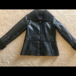 Black winter jacket